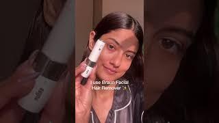 Pain free facial hair removal | Braun facial hair remover | partnership￼