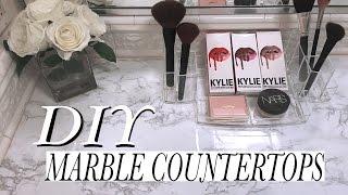 DIY MARBLE COUNTERTOPS