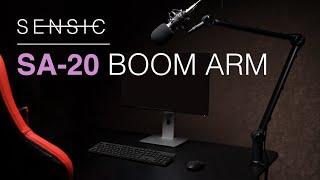 Sensic SA-20 Microphone Boom Arm | "Amplify Your Senses"