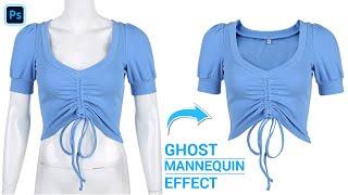 How to Create a Ghost Mannequin Effect for Your Product Photos | Photoshop Tutorial