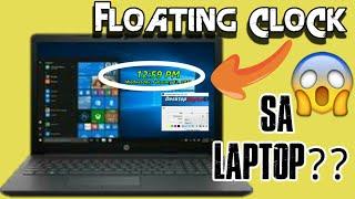 HOW TO DOWNLOAD FLOATING CLOCK IN YOUR LAPTOP / DESKTOP/PC