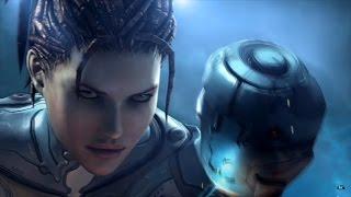 Heart of the Swarm story. Cinematics, dialogue, cutscenes 2017 remake. Starcraft 2 game movie