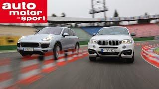 Porsche Cayenne vs. BMW X6M50d - Eindrücke der Diesel SUVs