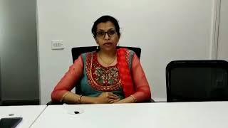 Ms.SUREKHA KESHWATKAR giving her testimonial - Dr.P.Madhurima Reddy- Life Coach