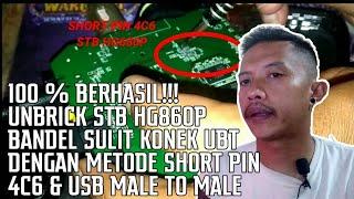 100% Berhasil !!! Unbrick STB HG680p Bootlop Sulit Konek UBT || Metode Short Pin R6 dan 4C6