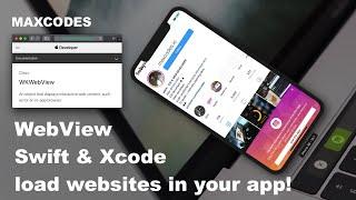 WKWebView - how to display a website in your iOS app with 5 lines of code!