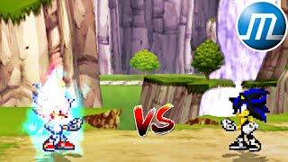 Sonic Battle Mugen V3: Hyper Sonic vs Seelkadoom
