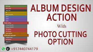 Free Download Master Album Design Action || Photo Cutting || Free Photoshop Action || @AshikAlbums