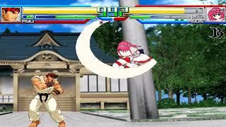 NICK54222 MUGEN: Ryu (me) VS Anon Yukinomiya