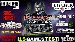 RX 6700 XT In Early 2023 | Test In 15 Games | RX 6700 XT Test In 15 Famous Games !