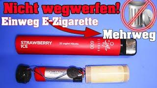 Elfbar Einweg E-Zigarette laden und auffüllen! Nachhaltige E-Zigarette für 2€