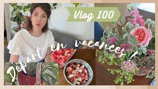 Plantes avant départ en vacances - Vlog 100