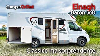 Elnagh Baron 560: semintegrale dal prezzo invitante e con un garage generoso