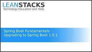 Upgrading to Spring Boot 1.5.1