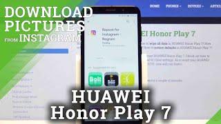 Download and Save Picture from Instagram – HUAWEI Honor Play 7