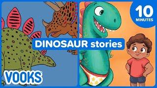 Dinosaur Books Read Aloud Animated Stories for Kids | Dinosaur Stories for Kids | Vooks