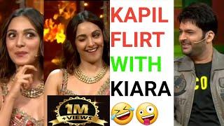 Kapil Flirting with Kiara Advani  | Kapil Double Meaning Jokes with Kiara | #Shorts #KapilFlirting