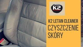 Czyszczenie skóry - K2 Letan Cleaner - Skoda Superb 2004 r.