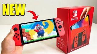 NEW Nintendo Switch OLED Mario Red Edition | 2023 Holidays Gift