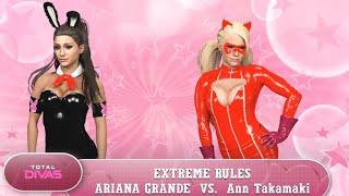 Ariana Grande (Bunny Costume) Vs Panther Ann Takamaki (Persona 5) - WWE 2K23