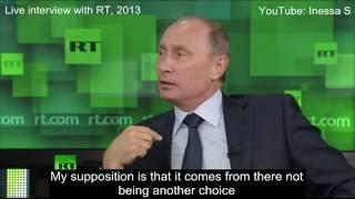 Putin on ideology - difference between Americans and Russians
