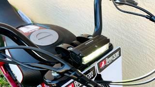 $16 Easy wireless Headlight install on MX650 MX500 SX500 RSF650