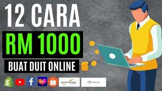 12 CARA BUAT RM1000 SEBULAN SECARA ONLINE 2021l WENG HONN