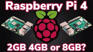 Raspberry Pi 4 - 2GB 4GB or 8GB? Which Is Best For Retro Gaming On RetroPie? RetroPie Guy