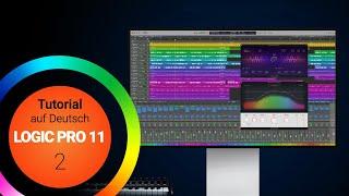 Logic Pro 11 #2 Audio Aufnehmen und Bearbeiten