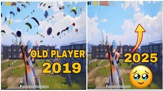 Old Pubg Player2019 And 2025  | Back Old Pubg Mobile | Pubg Old And New Gameplay | PUBGM