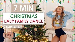 7 MIN CHRISTMAS DANCE WORKOUT - Easy Family Edition with my brother I Pamela & Dennis Reif