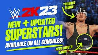 WWE 2K23: New Legends, Updated Attires, Latest Creations & Modded Arenas!