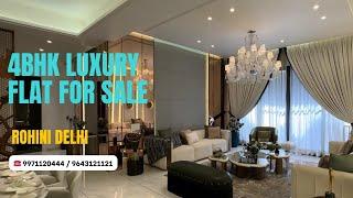 4BHK LUXURY FLAT FOR SALE IN ROHINI DELHI 