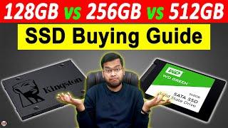 128GB vs 256GB vs 512GB SSD - Kitna? How Much SSD is Enough for Laptop, Gaming, Programming, Editing