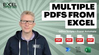 How to create Multiple PDFs from Excel (Office Scripts + Power Automate) | Excel Off The Grid