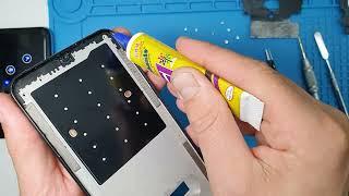 Realme c21| разборка |замена дисплея| вклейка