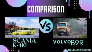 Comparison: Scania K-410 VS Volvo B9R!Luxury Buses