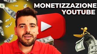 MONETIZZAZIONE YOUTUBE 2024 LA GUIDA COMPLETA