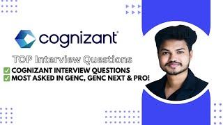 Most Asked Cognizant Interview Questions  Crack GenC, GenC Next & Pro Easily! #career #cognizant