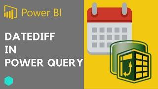 How to find difference between 2 dates in Power query | Duration. Days ( ) function