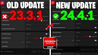 AMD Software Adrenalin Edition 24.4.1 | AMD 24.4.1 New update | AMD Adrenalin 2024 Best Settings