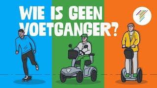 Wat zijn weggebruikers, voetgangers en motorvoertuigen?