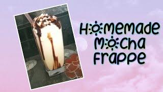 Homemade Mocha Frappe