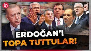 Erdoğan 'asgari ücret'i açıkladı! Siyasi isimler topa tuttu! "Kararname kozunu hemen yarın kullanın"