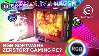 ZERSTÖRT diese RGB SOFTWARE wirklich GAMING PCs? Ansage an alle Hesteller! #KreativeFragen 168