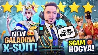 WASTED 10,000 UC ON NEW X SUIT  SCAMMED BY PUBG MOBILE !!  GALADRIA X-SUIT CRATE OPENING