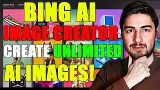 How To Use New Bing Image Creator - 100% Free AI Image Generator (Beginners Guide)