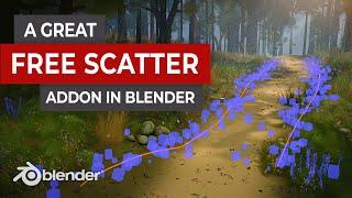 I love this free Scatter tool for Blender