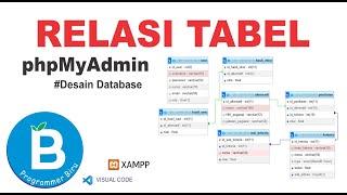 Membuat Relasi Tabel di phpmyadmin mySQL #phpmyadmin #mysql