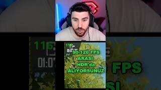 HDR da 120FPS YAPMAK ÇOK KOLAY! (PUBG Mobile)